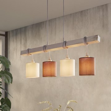 Eglo 55206 - Lámpara colgante TOWNSHEND 4xE27/60W/230V