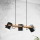 Eglo 55234 - Lámpara colgante HORNWOOD 3xE27/60W/230V