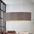 Eglo 55271 - Lámpara colgante MASERLO 2xE27/60W/230V marrón