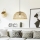 Eglo 55695 - Lámpara colgante CLAVERDON 1xE27/40W/230V diá. 37 cm beige