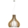 Eglo 61719 - Lámpara colgante TINDORI 1xE27/60W/230V diá. 60 cm marrón
