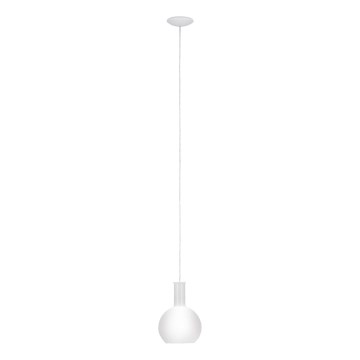 Eglo 62266 - Lámpara colgante PASCOA PRO 1xE27/60W/230V 20 cm blanco
