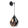 Eglo 62836 - Aplique CARLTON PRO 1xE27/60W/230V negro