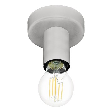 Eglo 64106 - Plafón IGUALA 1xE27/40W/230V gris
