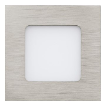 Eglo 64598 - Lámpara empotrable LED FUEVA 1 PRO LED/2,8W/230V 4000K 8,5x8,5 cm cromo mate