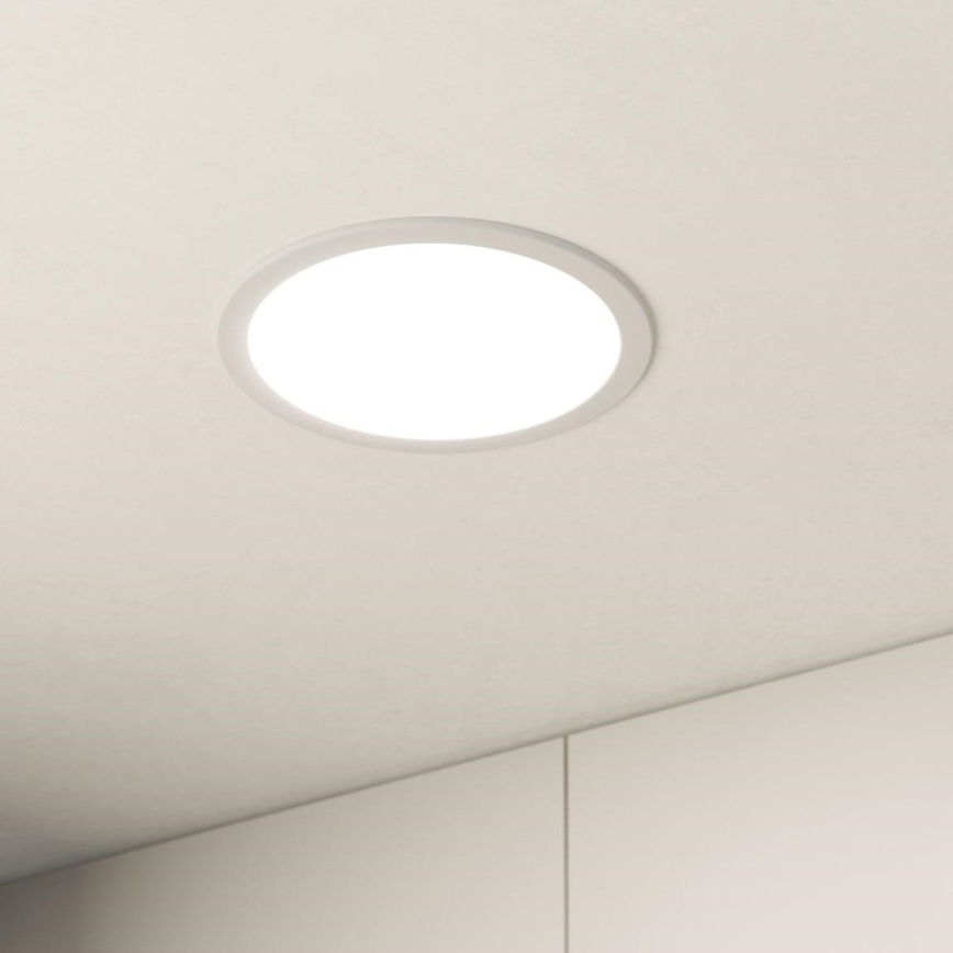 Eglo 64628 - Lámpara empotrable LED FUEVA PRO LED/19W/230V 3000K diá. 22,5 cm blanco