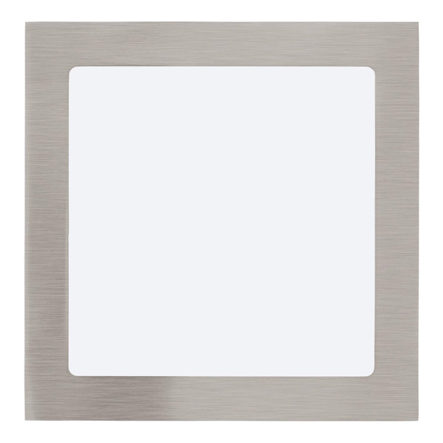 Eglo 64637 - Lámpara empotrable LED FUEVA 1 PRO LED/16W/230V 3000K 22,5x22,5 cm cromo mate