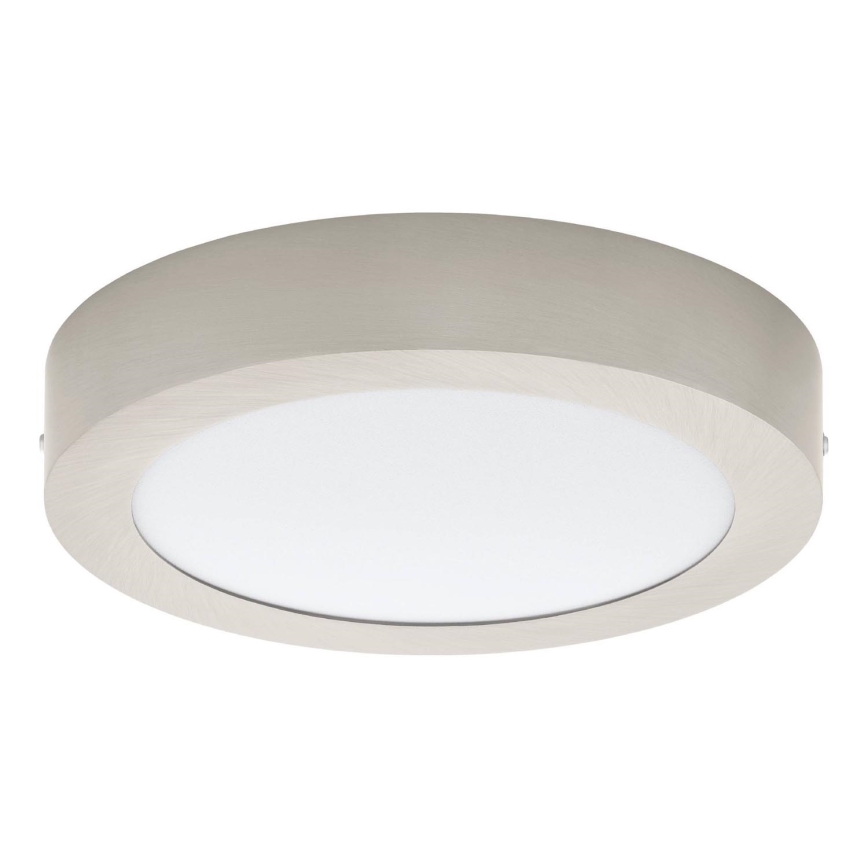 Eglo 64716 - Plafón LED FUEVA PRO LED/19W/230V 4000K diá. 22,5 cm cromo mate