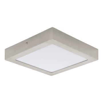 Eglo 64721 - Plafón LED FUEVA PRO LED/19W/230V 4000K 22,5x22,5 cm cromo mate