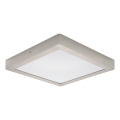 Eglo 64728 - Plafón LED FUEVA PRO LED/25W/230V 3000K 30x30 cm cromo mate