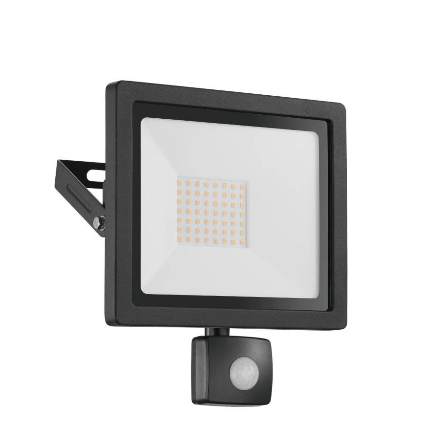 Eglo 64873 - Proyector LED con sensor FILETTI LED/50W/230V 3000K IP44 negro