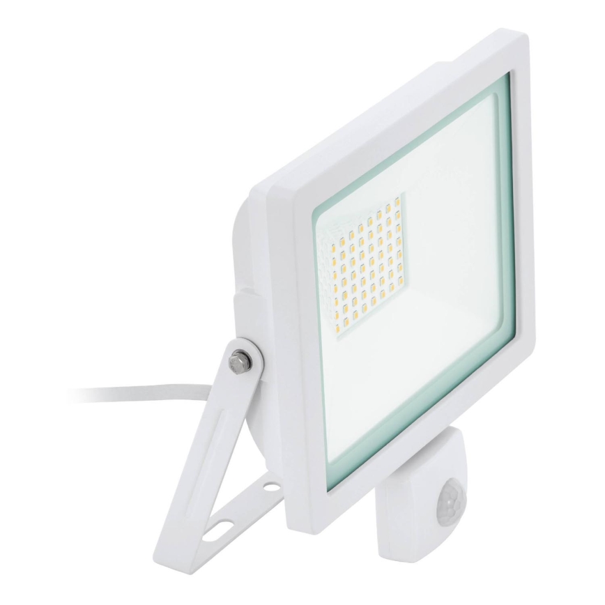Eglo 64886 - Proyector LED con sensor FILETTI LED/50W/230V 4000K IP44 blanco