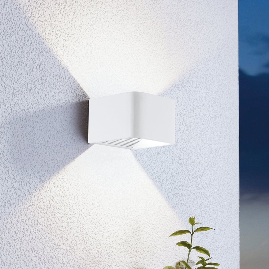 Eglo 65043 - Aplique LED para exterior DONINNI PRO LED/5W/230V IP44 blanco