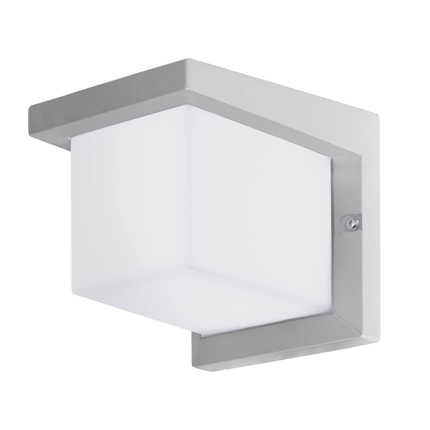 Eglo 65045 - Aplique LED para exterior DESELLA PRO LED/10W/230V IP54 plata