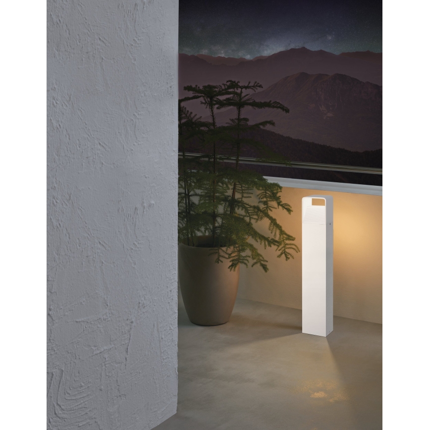 Eglo 65085 - Lámpara LED de exterior DONINNI PRO LED/5W/230V 3000K 80 cm IP44 blanco