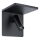 Eglo 67563 - Aplique LED con estante CIGLIE LED/8,1W/230V negro