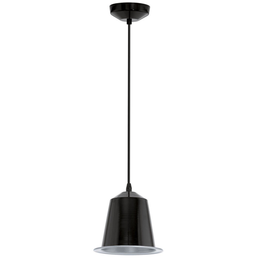 Eglo 75112 - Lámpara LED colgante GINOSA GU10/5W/230V negro