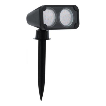 Eglo 75315 - Lámpara LED de exterior NEMA 2xGU10/2,8W/230V 3000K IP44