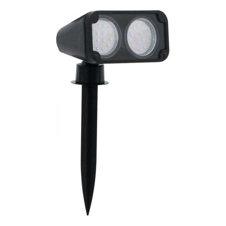 Eglo 75315 - Lámpara LED de exterior NEMA 2xGU10/2,8W/230V 3000K IP44