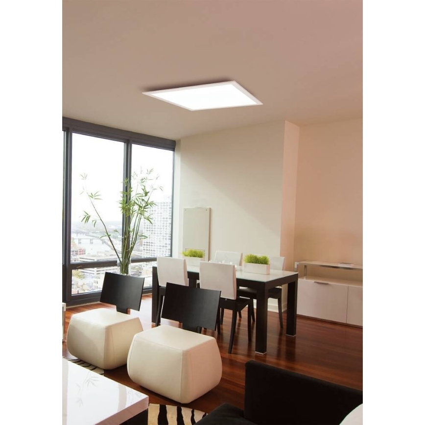 Eglo 75525 - Plafón LED RGBW regulable SALOBRENA LED/12W/230V 2700-6500K + control remoto