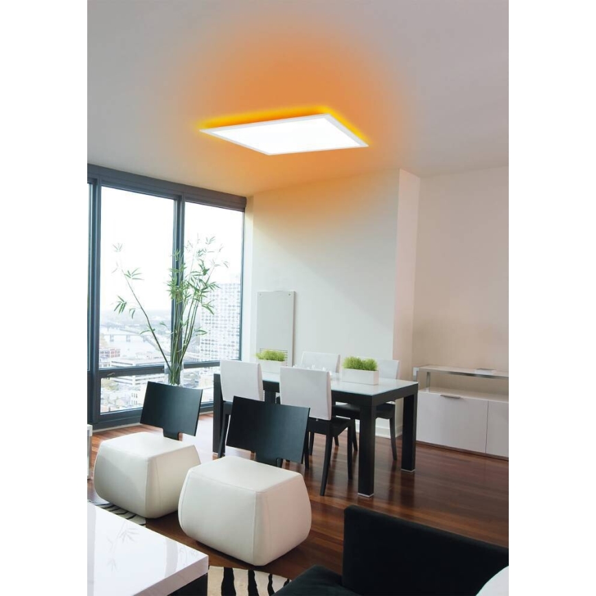 Eglo 75525 - Plafón LED RGBW regulable SALOBRENA LED/12W/230V 2700-6500K + control remoto