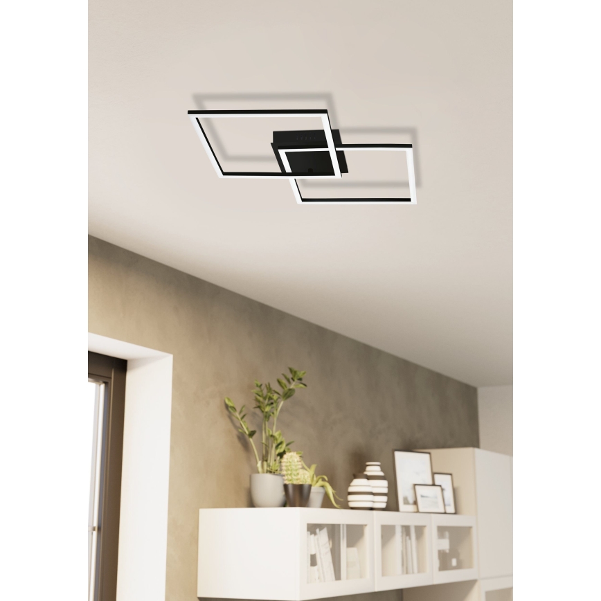 Eglo - Lámpara de techo LED regulable LED/28W/230V 3000-6500K + mando a distancia