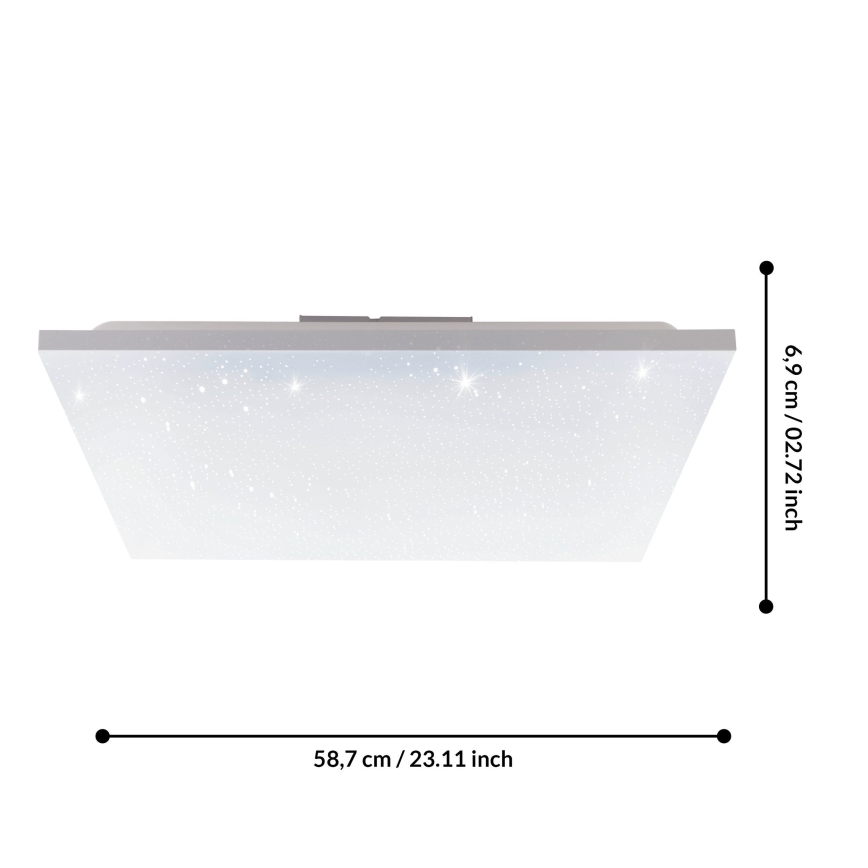 Eglo 75618 - Panel LED fijo CALEMAR-S LED/32W/230V 4000K 60x60 cm