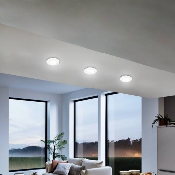 Eglo 75763 - SET 3x Lámpara empotrable LED ZUJAR LED/3,4W/230V blanco
