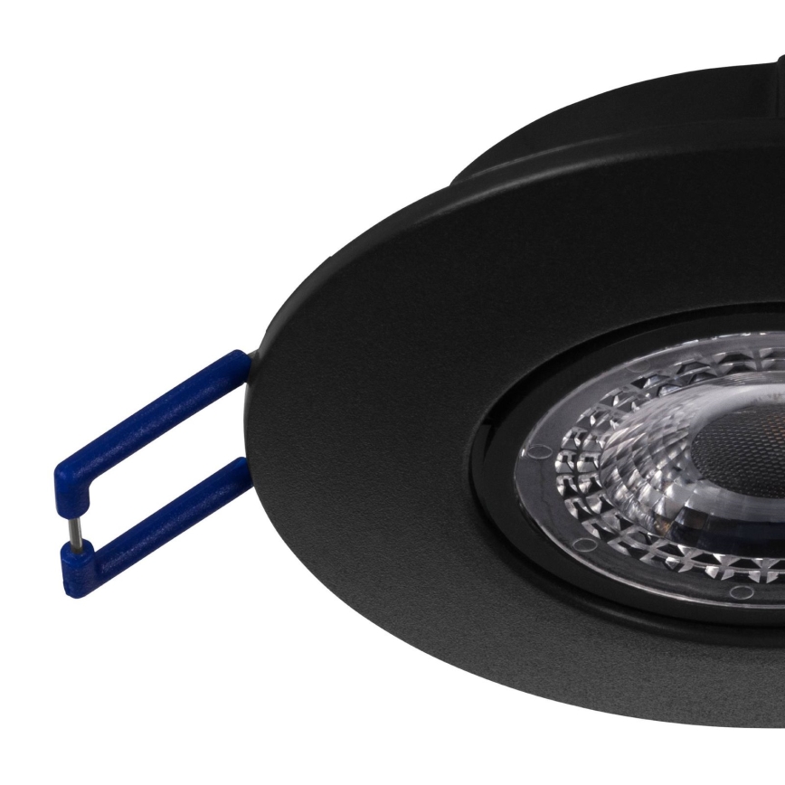 Eglo 75765 - SET 3x Lámpara empotrable LED ZUJAR LED/3,4W/230V negro