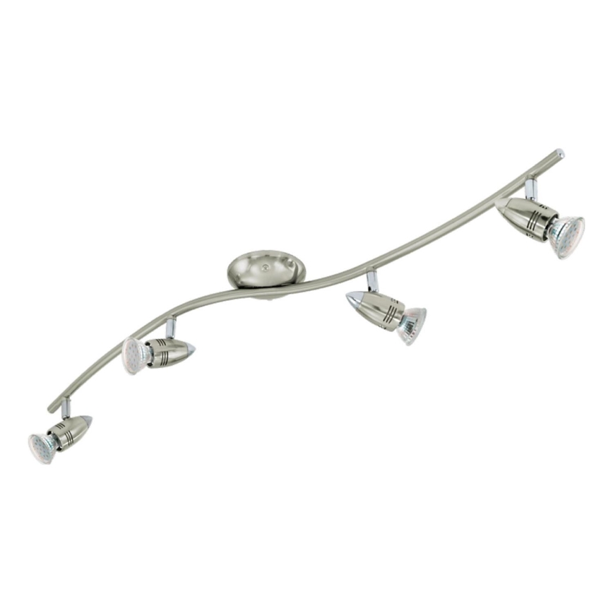 Eglo 78025 - Foco LED MAGNUM 4xGU10/3W/230V 3000K cromo mate