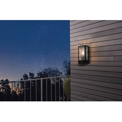 Eglo 780422 - Aplique para exterior con sensor ALGECIRAS 1xE27/60W/230V IP44