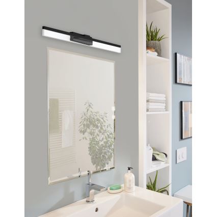 Eglo 780432 - Iluminación LED para espejos de baño YANGUAS LED/11W/230V 3000K 59,5 cm IP44