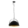 Eglo 78441 - Lámpara colgante con cadena COVALEDA 1xE27/60W/230V negro