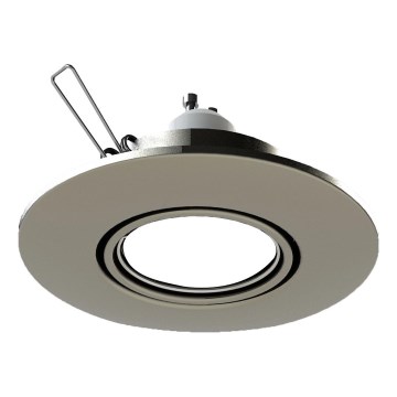 Eglo 78707 - Lámpara empotrada PENETO 1xGU10/50W/230V cromo mate