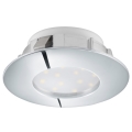 Eglo 78742 - Lámpara empotrada LED PINEDA 1xLED/12W/230V cromo brillante