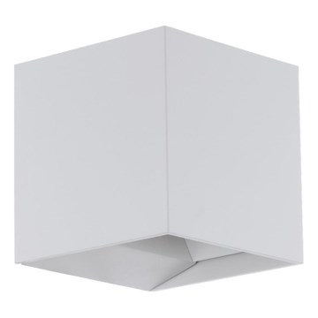 Eglo 79214 - Aplique LED para exterior CALPINO 2xLED/3,3W/230V 3000K IP54 blanco
