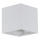 Eglo 79214 - Aplique LED para exterior CALPINO 2xLED/3,3W/230V 3000K IP54 blanco
