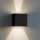 Eglo 79215 - Aplique LED para exterior CALPINO 2xLED/3,3W/230V 3000K IP54 negro