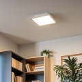 Eglo 79322 - Plafón LED regulable SALOBRENA LED/16W/230V 4000K 30x30 cm blanco