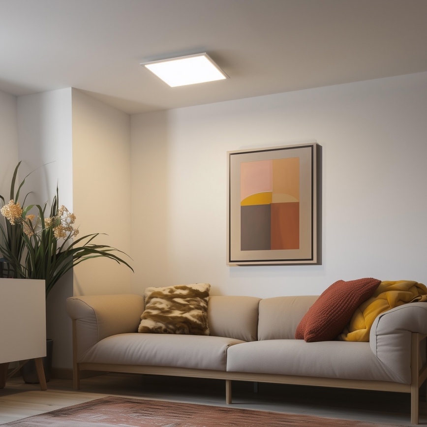 Eglo 79323 - Plafón LED regulable SALOBRENA LED/25W/230V 4000K 45x45 cm blanco