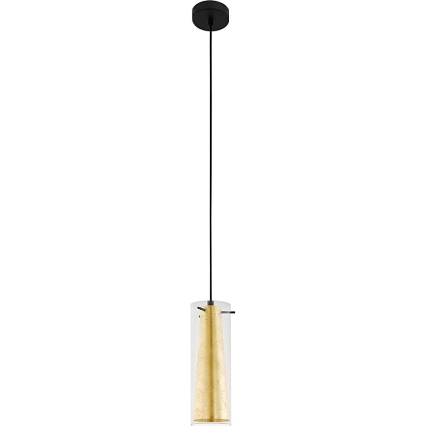 Eglo 79342 - Lámpara colgante PINTO GOLD 1xE27/40W/230V dorado