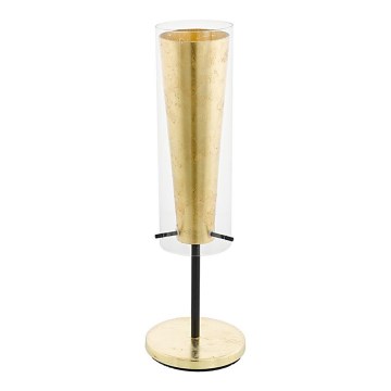 Eglo 79345 - Lámpara de mesa PINTO GOLD 1xE27/40W/230V dorado