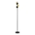 Eglo 79376 - Lámpara de pie FIUMARA 2xE27/60W/230V negro/dorado