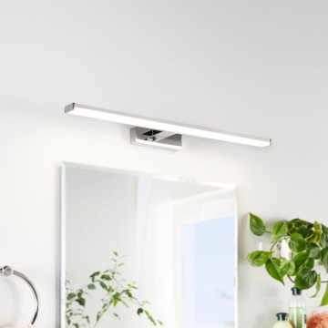 Eglo 79533 - Iluminación LED para espejos de baño SARNOR LED/11W/230V 60 cm IP44 cromo brillante
