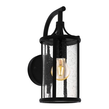 Eglo 79572 - Aplique de exterior SANTA FLAVIA 1xE27/60W/230V IP44 negro