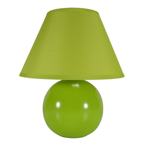 Eglo 80719 - Lámpara de mesa TINA 1xE14/40W/230V verde