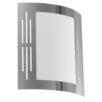 EGLO 82309 - Aplique exterior CITY 1xE27/15W