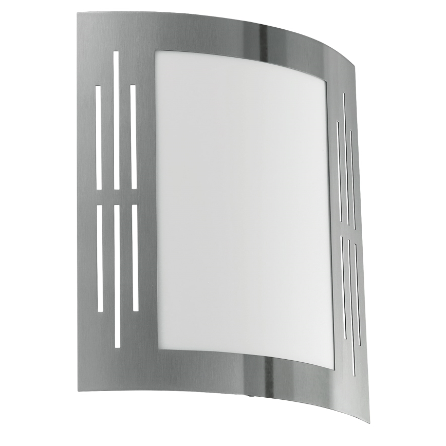 EGLO 82309 - Aplique exterior CITY 1xE27/15W