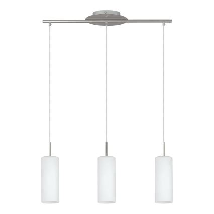 EGLO 85978 - Lámpara colgante TROY 3 3xE27/60W