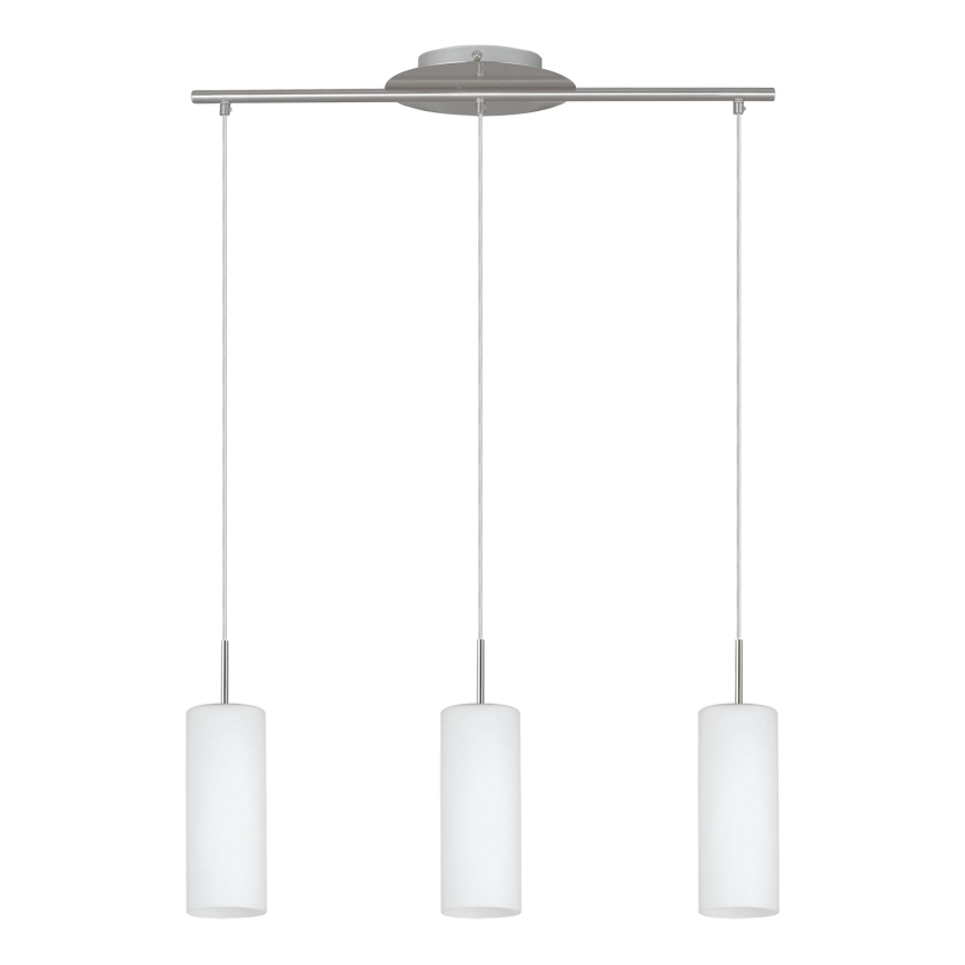 EGLO 85978 - Lámpara colgante TROY 3 3xE27/60W